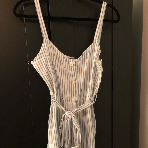 ZARA Lace Striped Sundress - Picture 3 of 3